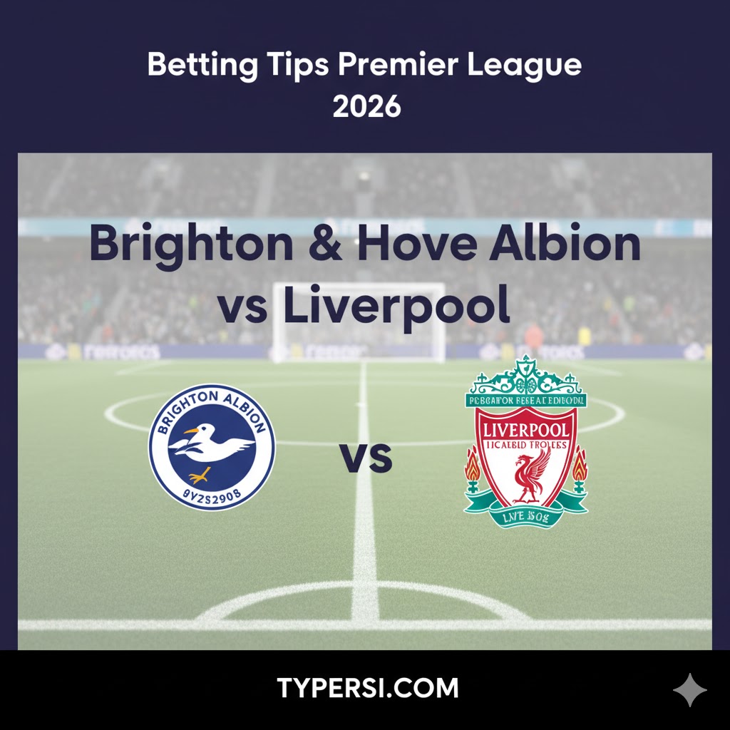 Betting Tips Premier League 2026 : Brighton & Hove Albion vs Liverpool - Matchweek 31
