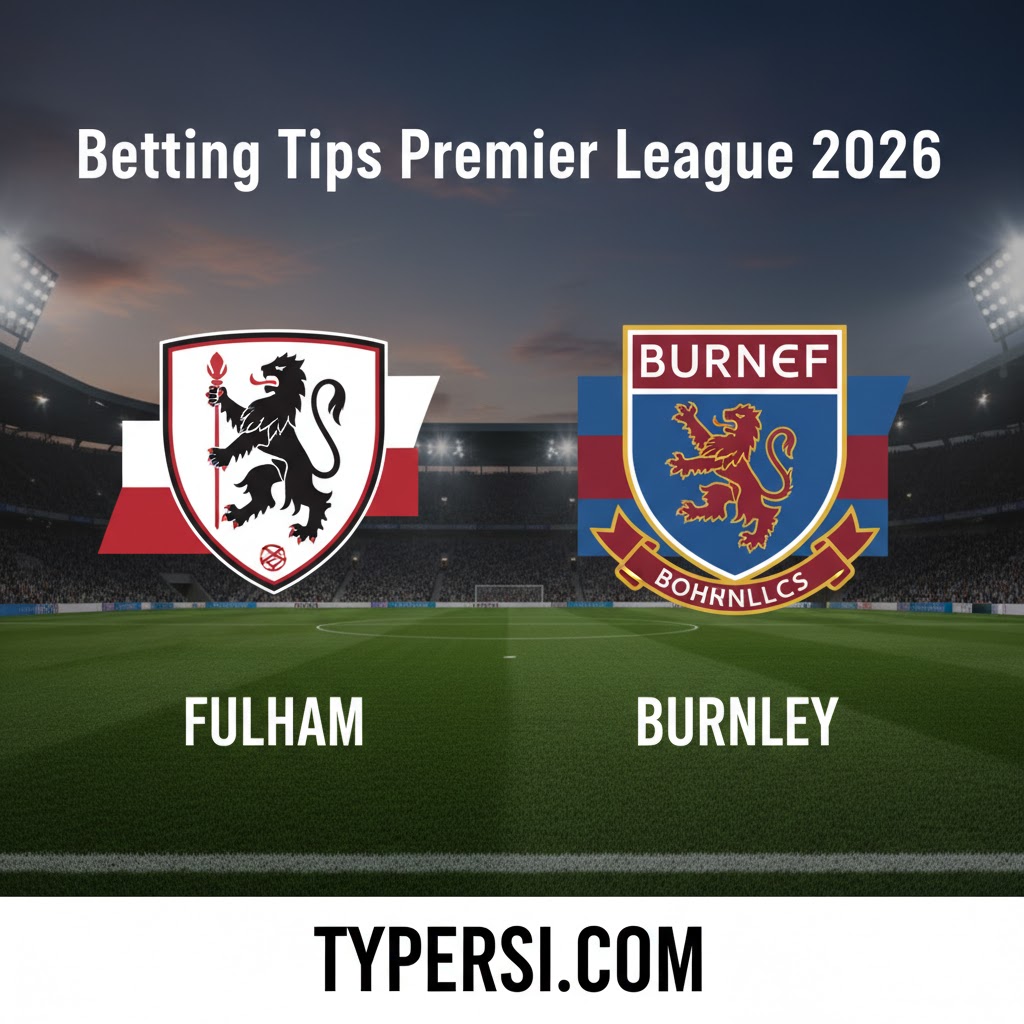 Betting Tips Premier League 2026 : Fulham vs Burnley - Matchweek 31
