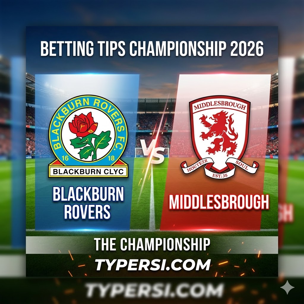 Betting Tips Championship 2026 : Blackburn Rovers vs Middlesbrough - Matchweek 39